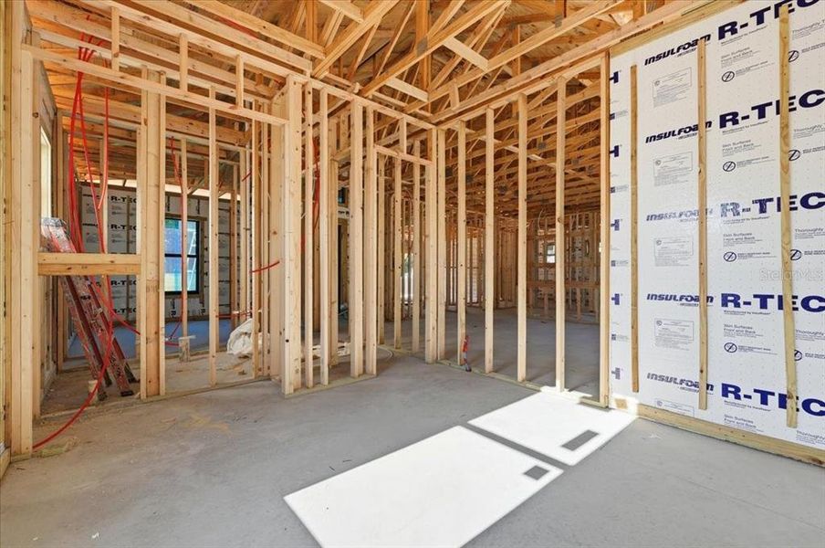 In-progress construction of a new home in , Avon Park, FL (Image 10).