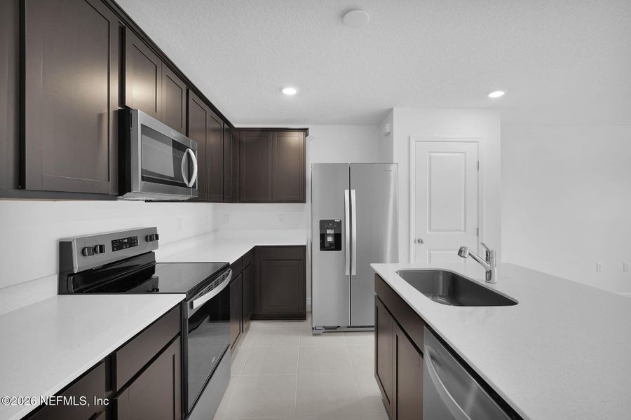 Furnished interior view inside a new home in , Jacksonville (Image 9).