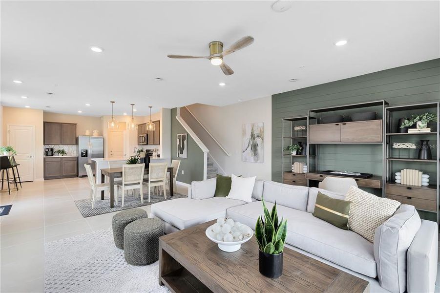 Furnished interior view inside a new home in , Sanford (Image 10). Furnished interior view inside a new home in , Sanford (Image 10).