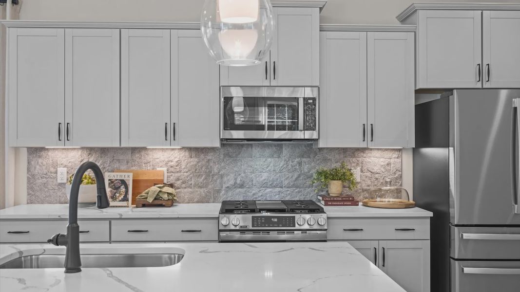 Furnished interior view inside a new home in Essex Village, Franklinton (Image 11).