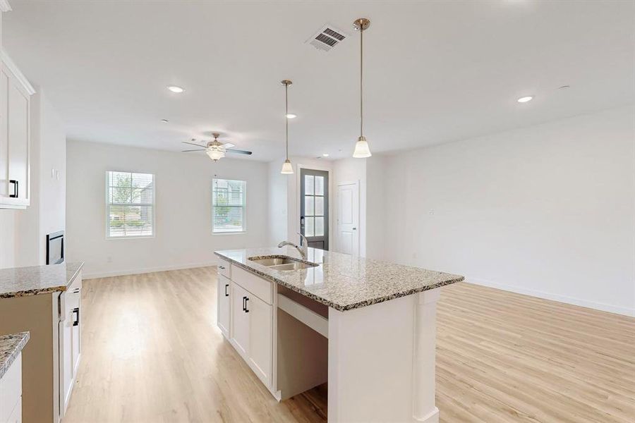 Furnished interior view inside a new home in Solterra Texas, Mesquite (Image 11).