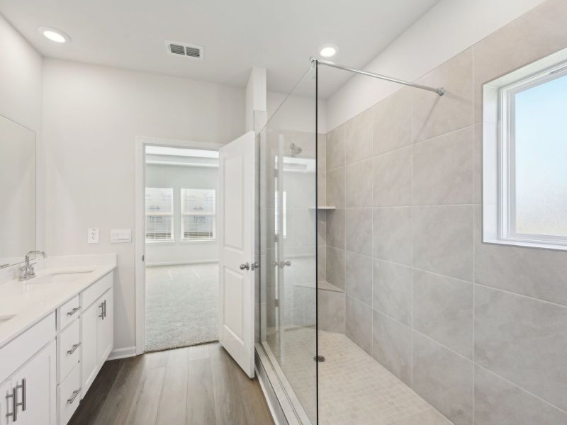 Furnished interior view inside a new home in Martin Springs - Estate Series, Lawrenceville (Image 14).