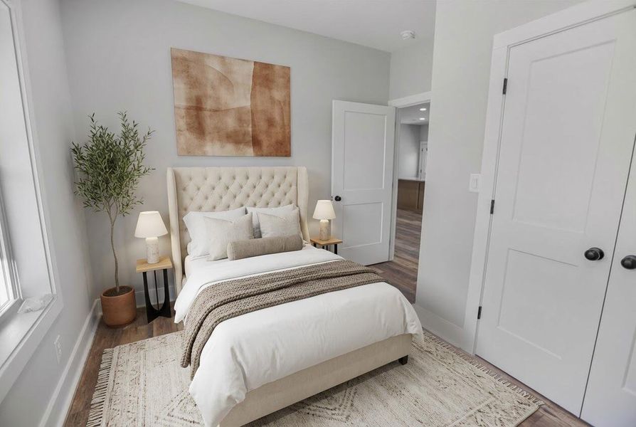 Furnished interior view inside a new home in , St. Stephen (Image 5).