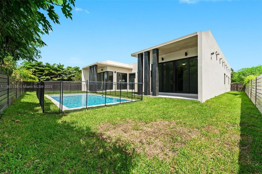 Front exterior of a new home in , Miami, FL, highlighting curb appeal (Image 20). Front exterior of a new home in , Miami, FL, highlighting curb appeal (Image 20).
