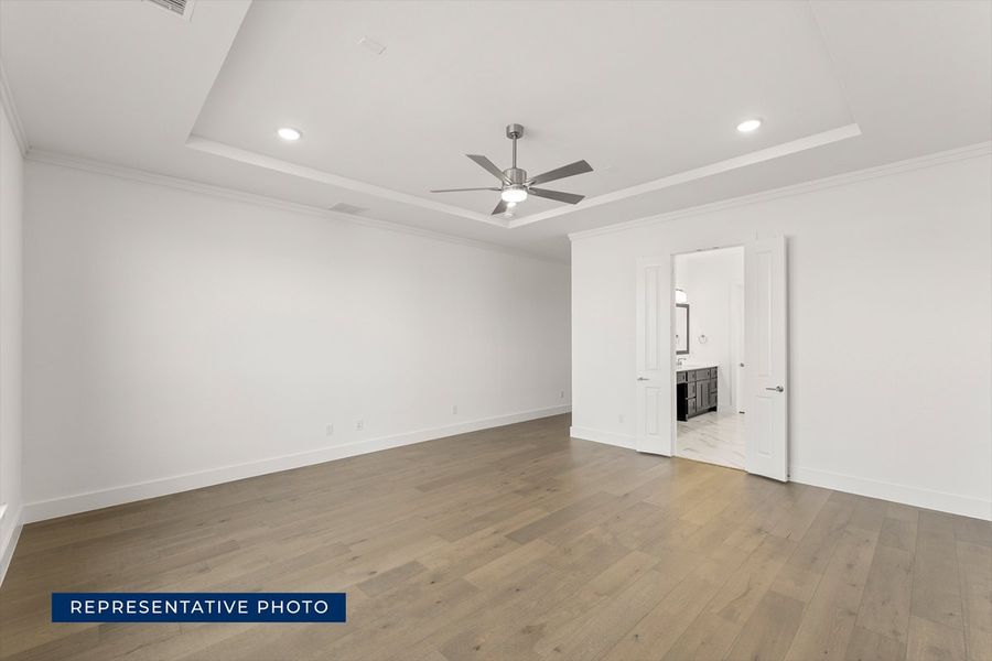 Representative unfurnished interior of a home built from the Adkisson PC (w/Media) by First Texas Homes in Broadmoor Estates, Ovilla (Image 13). Representative unfurnished interior of a home built from the Adkisson PC (w/Media) by First Texas Homes in Broadmoor Estates, Ovilla (Image 13).
