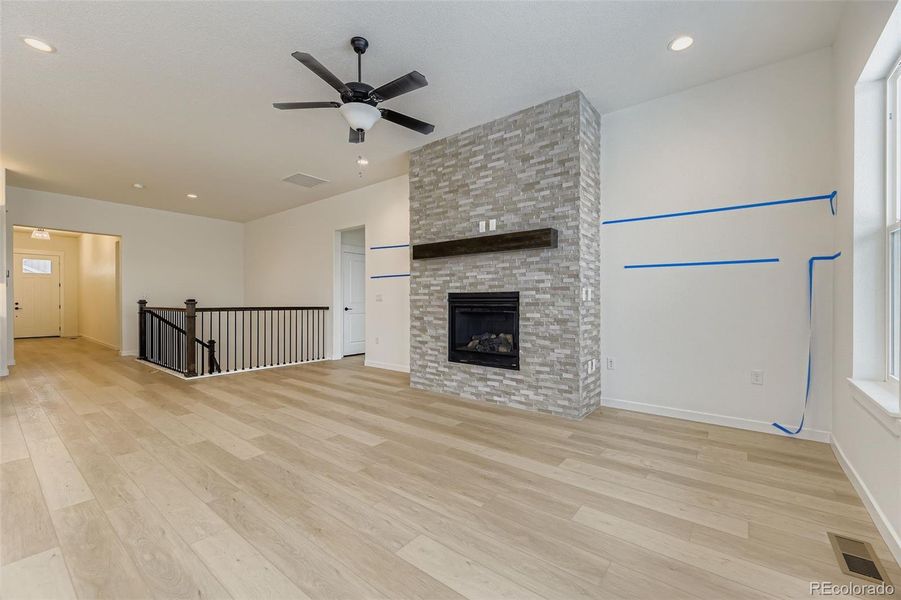 Spacious, unfurnished interior of a new home in Hilltop 55+ at Inspiration 55s, Aurora (Image 13).