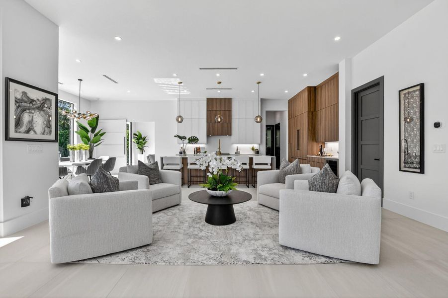 Furnished interior view inside a new home in , Boca Raton (Image 14).
