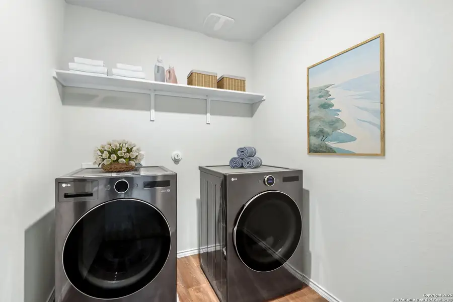 Furnished interior view inside a new home in , San Antonio (Image 8). Furnished interior view inside a new home in , San Antonio (Image 8).