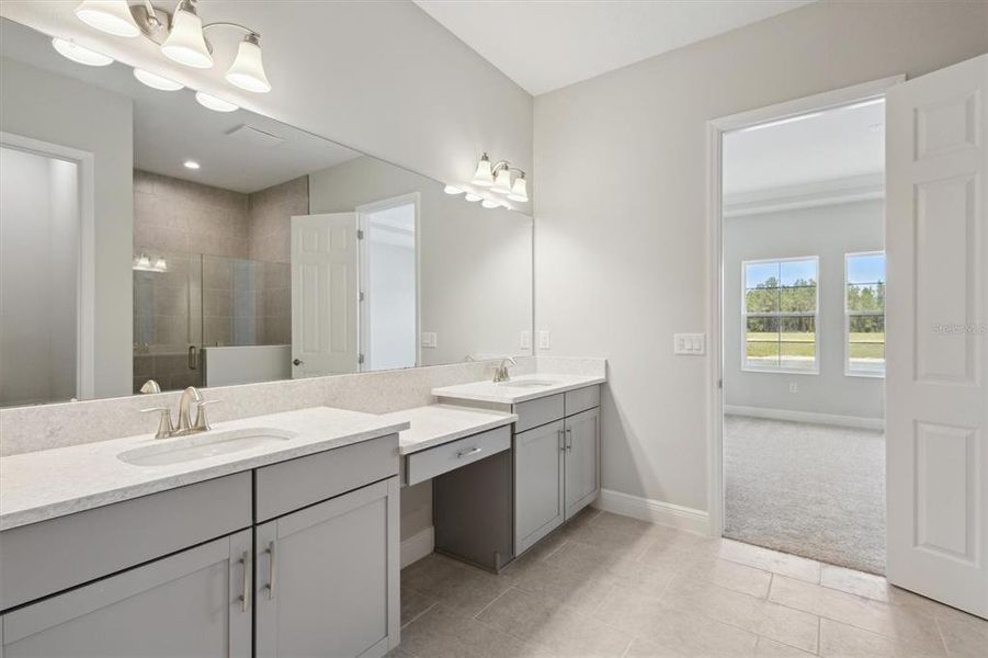 Furnished interior view inside a new home in Two Rivers, Zephyrhills (Image 9).