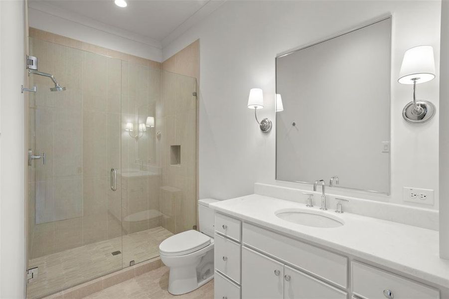 Furnished interior view inside a new home in , Dallas (Image 13). Furnished interior view inside a new home in , Dallas (Image 13).