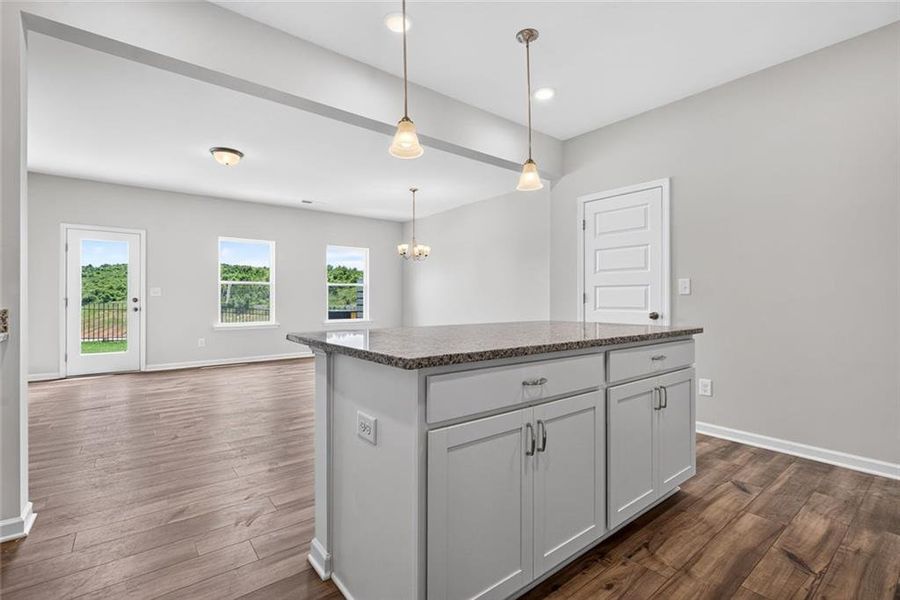Furnished interior view inside a new home in Fairington, Cartersville (Image 5).