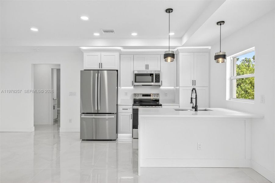 Furnished interior view inside a new home in , Lehigh Acres (Image 6).