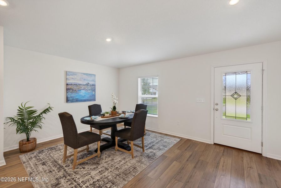 Furnished interior view inside a new home in , Jacksonville (Image 13).