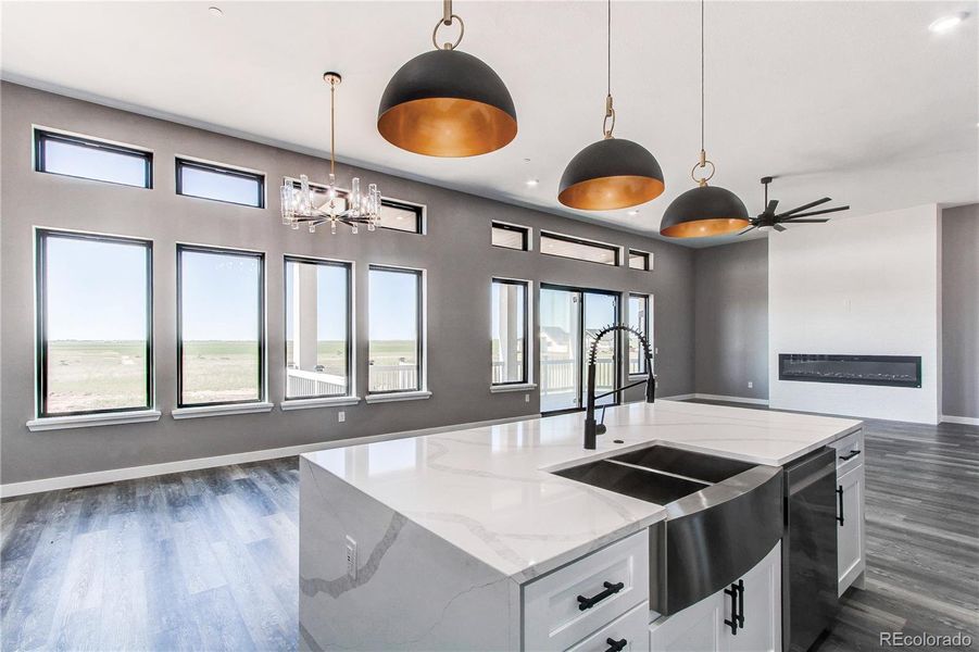 Furnished interior view inside a new home in , Strasburg (Image 7).