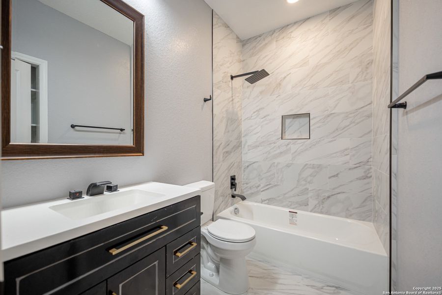 Furnished interior view inside a new home in , San Antonio (Image 11).