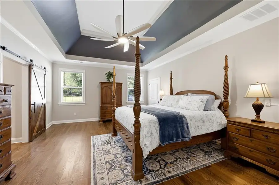 Furnished interior view inside a new home in , Dawsonville (Image 37).