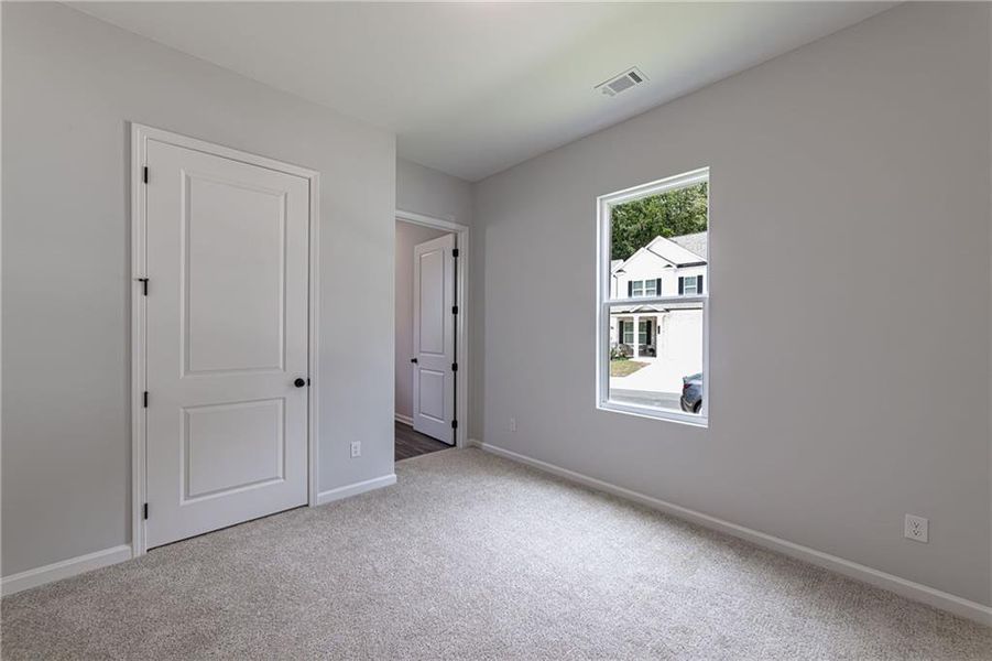 Spacious, unfurnished interior of a new home in Enclave at Edgewater, Canton (Image 75).