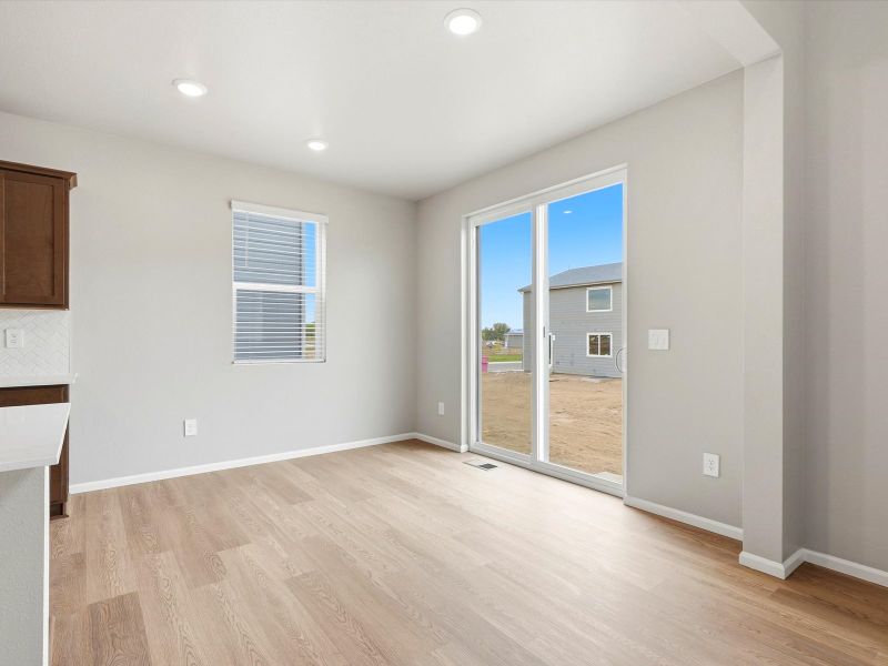 Spacious, unfurnished interior of a new home in Poudre Heights: The Alpine Collection, Windsor (Image 11).