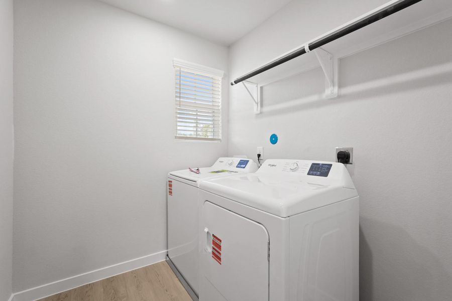 Furnished interior view inside a new home in Lakes at Black Oak, Magnolia (Image 10).