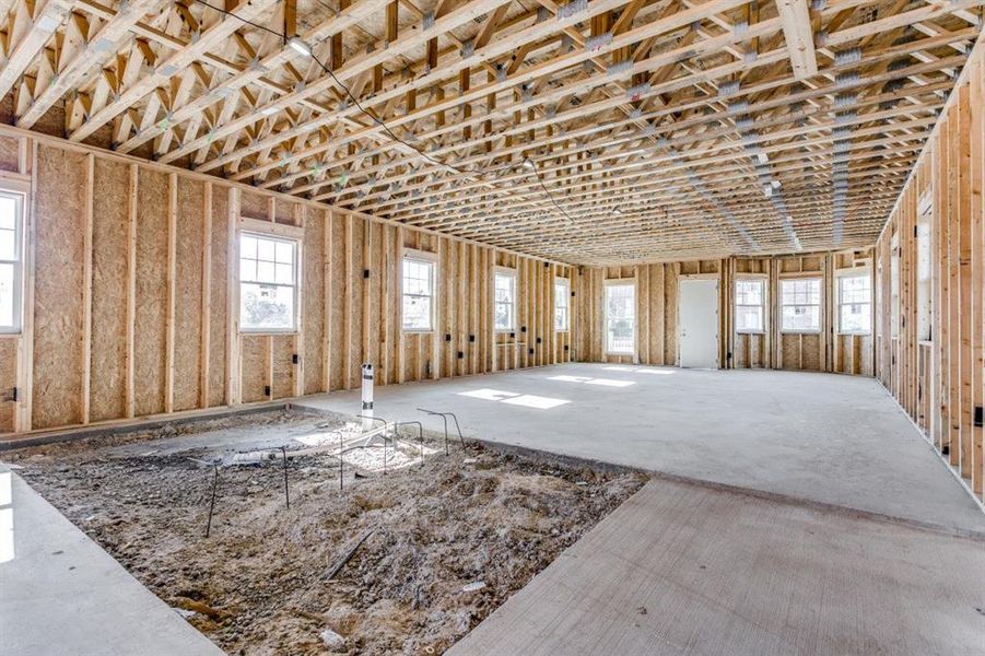 In-progress construction of a new home in , Coppell, TX (Image 12).