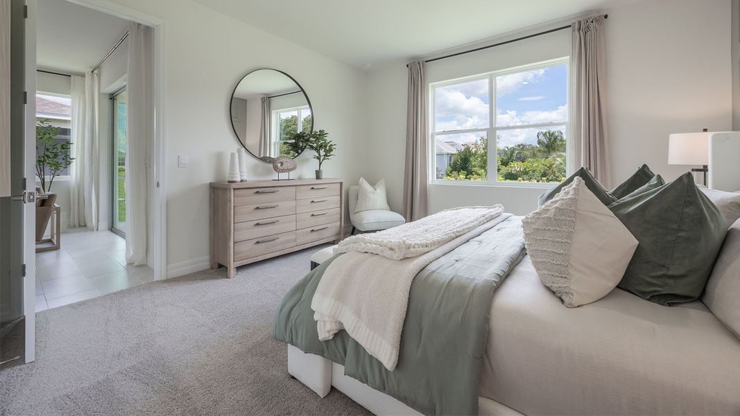 Representative furnished interior of a home built from the JENNINGS by D.R. Horton in Lakes of Mount Dora, Mount Dora (Image 26). Representative furnished interior of a home built from the JENNINGS by D.R. Horton in Lakes of Mount Dora, Mount Dora (Image 26).