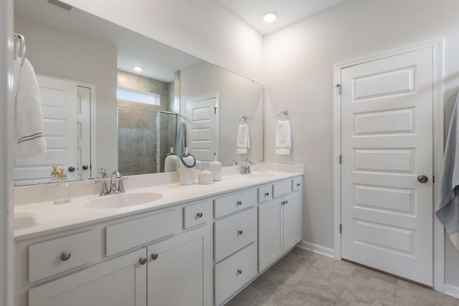 Furnished interior view inside a new home in Limehouse Farms, Summerville (Image 19).