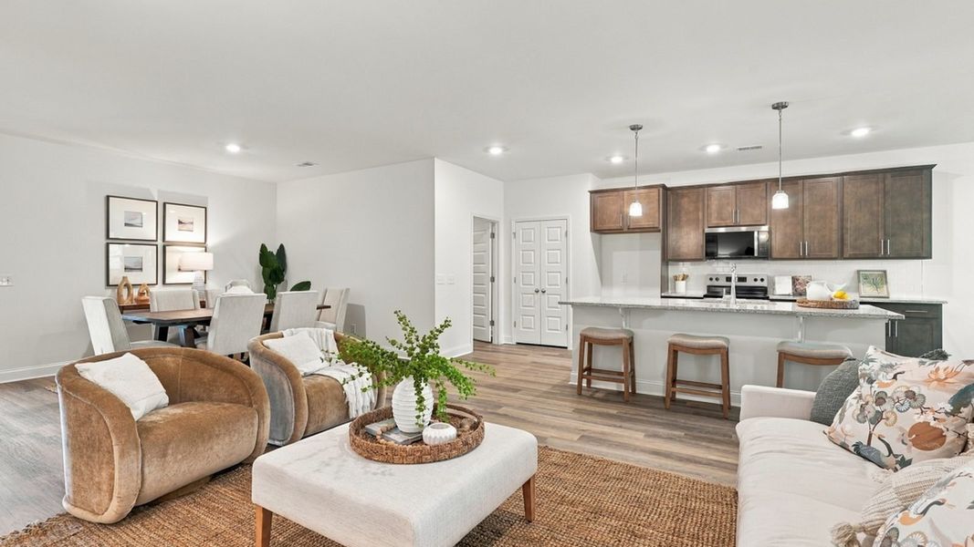 Furnished interior view inside a new home in Laurel Grove, Guyton (Image 9).