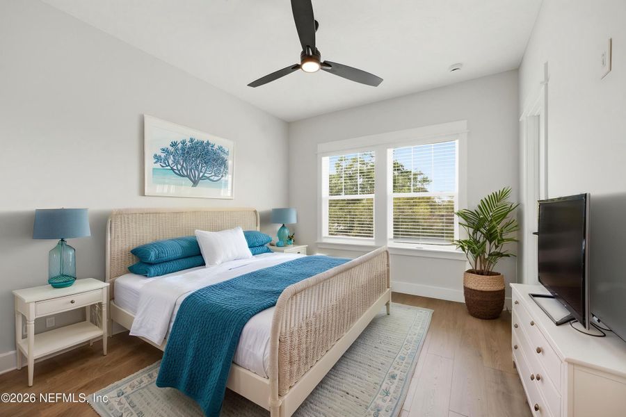 Furnished interior view inside a new home in , Jacksonville Beach (Image 10). Furnished interior view inside a new home in , Jacksonville Beach (Image 10).