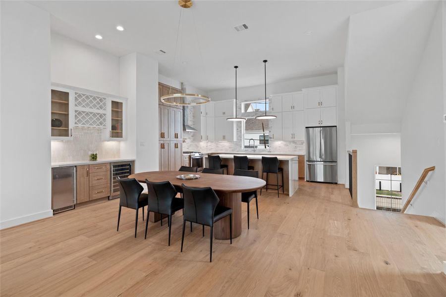 Furnished interior view inside a new home in , Houston (Image 16).