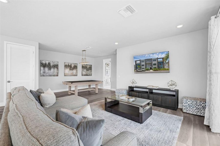 Furnished interior view inside a new home in , Kissimmee (Image 30).