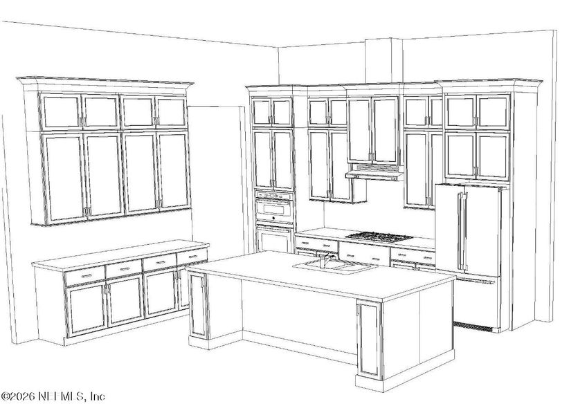 Exterior rendering of this home design in , St. Augustine, FL (Image 3).