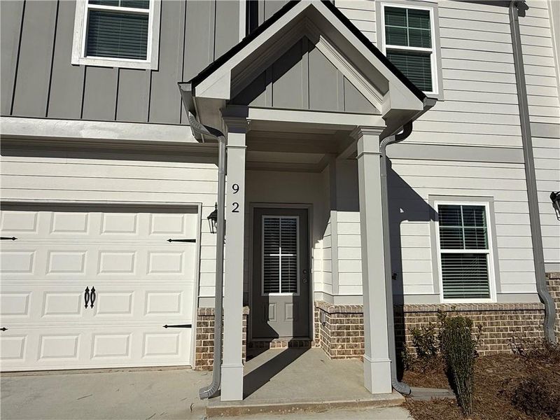Exterior details and patio area of a home in , Dawsonville (Image 28).