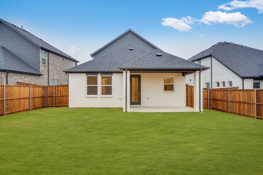 Representative exterior photo of a completed home built from the Maestro by Taylor Morrison in South Oak 40s, Oak Point, TX (Image 15).