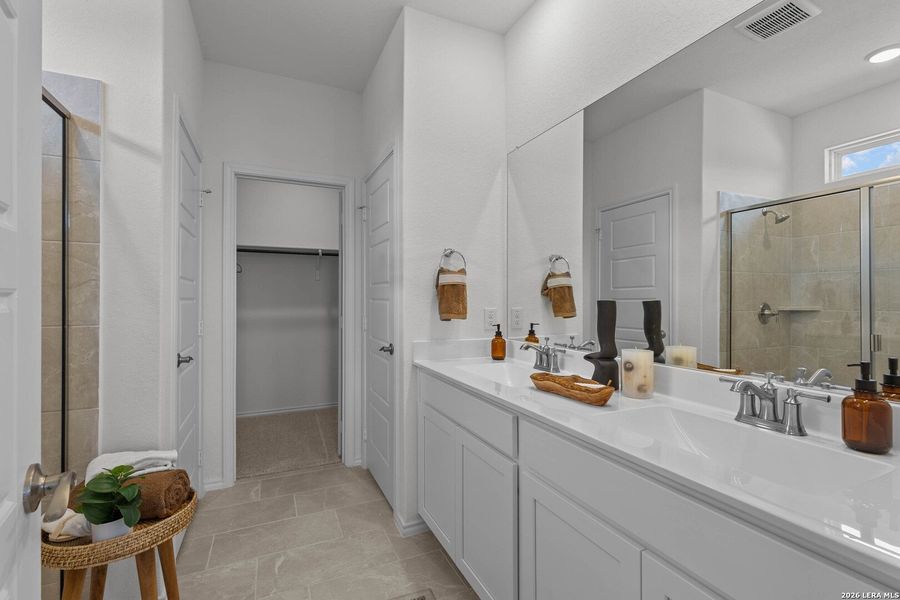 Furnished interior view inside a new home in Royal Crest, San Antonio (Image 16).