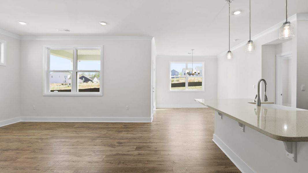 Spacious, unfurnished interior of a new home in Adams Glen, Greenville (Image 22). Spacious, unfurnished interior of a new home in Adams Glen, Greenville (Image 22).