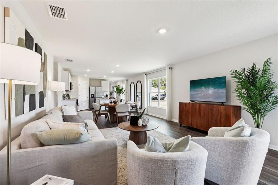 Furnished interior view inside a new home in Wynnstone, Davenport (Image 5).