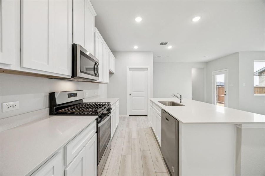 Furnished interior view inside a new home in Bellagio, Forney (Image 8).
