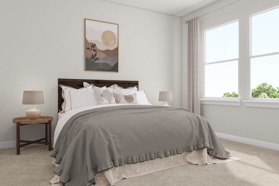 Furnished interior view inside a new home in Park Central, Georgetown (Image 13).