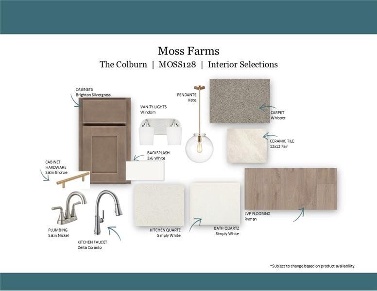 Sample of building materials used in homes in Moss Farm, White House (Image 48).