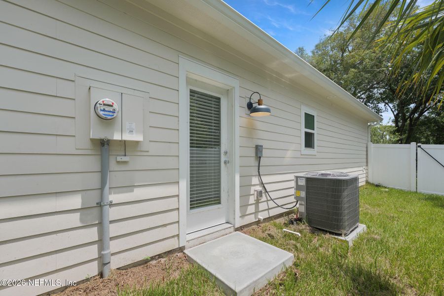 Exterior details and patio area of a home in , St. Augustine (Image 29).