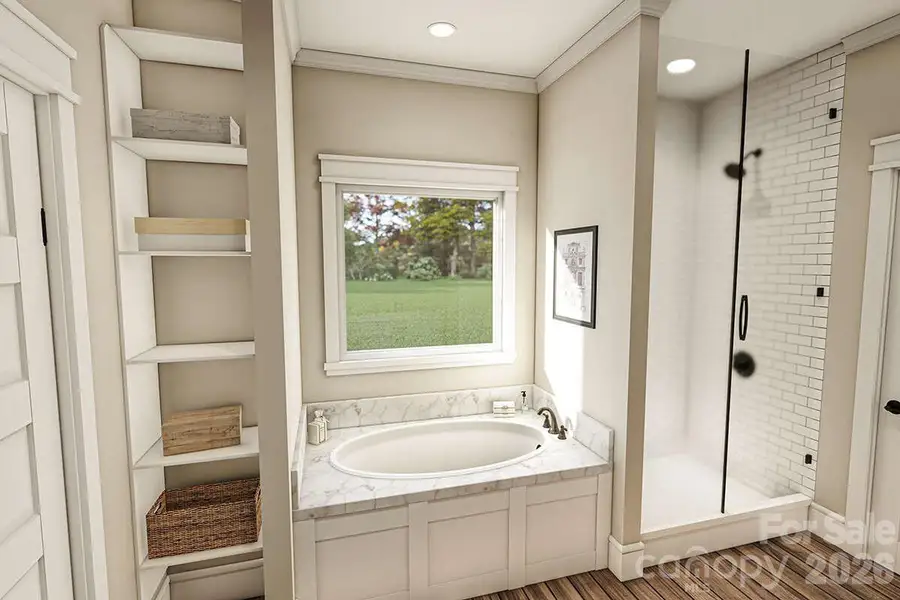 Furnished interior view inside a new home in , Lenoir (Image 8).