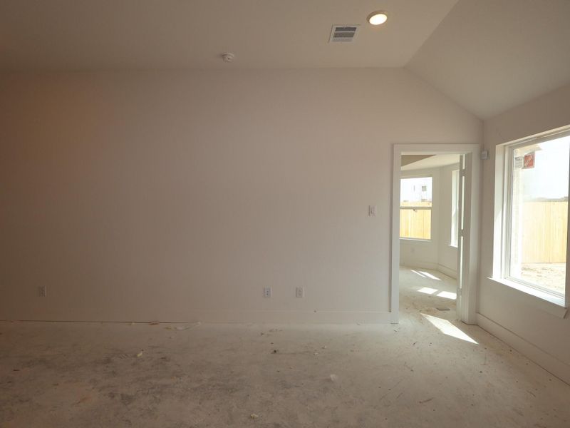In-progress construction of a new home in Lago Mar, Santa Fe, TX (Image 28).