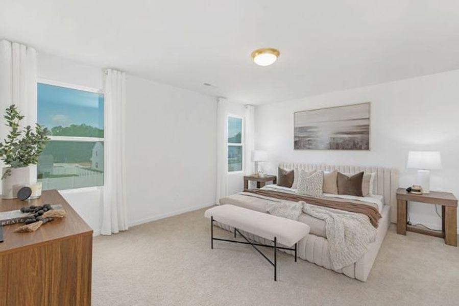 Representative furnished interior of a home built from the The Wagner by True Homes in Benson Village, Benson (Image 12).
