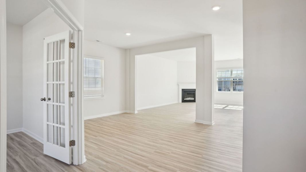 Representative unfurnished interior of a home built from the Columbia by D.R. Horton in Granite Falls, Lancaster (Image 15). Representative unfurnished interior of a home built from the Columbia by D.R. Horton in Granite Falls, Lancaster (Image 15).