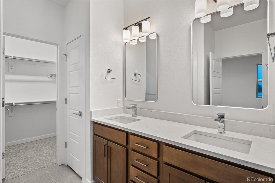 Furnished interior view inside a new home in , Arvada (Image 6).