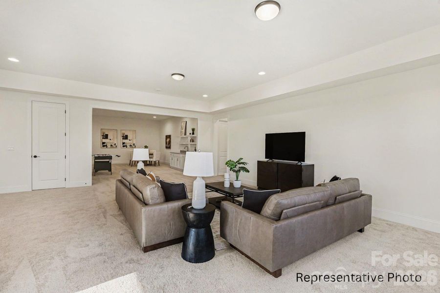 Furnished interior view inside a new home in Harbor Watch, Statesville (Image 22).