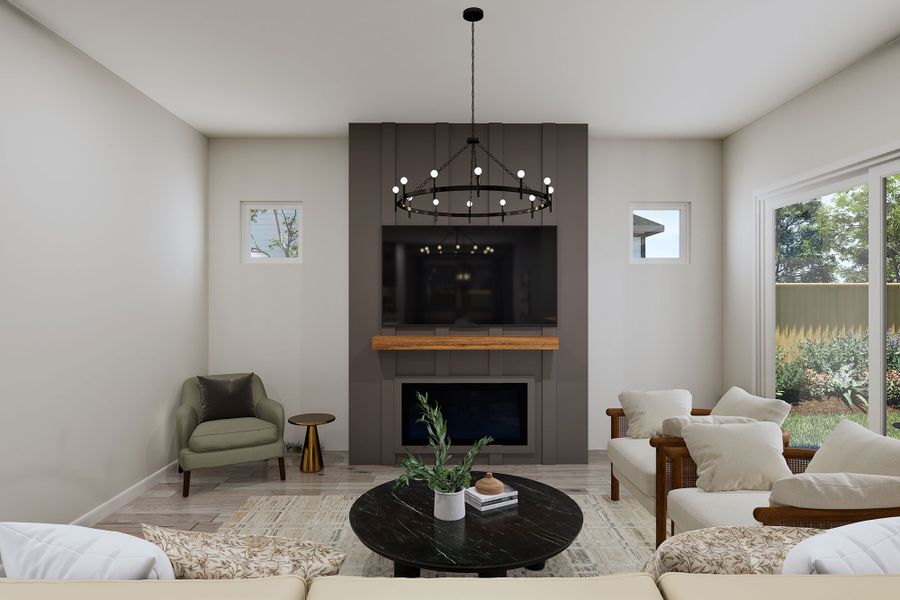 The Cadence - Optional Fireplace