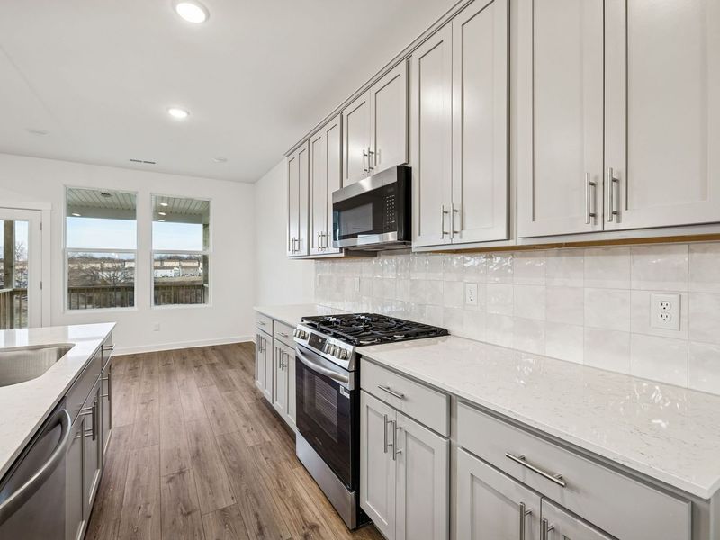 Furnished interior view inside a new home in Calista Farms, White House (Image 5).