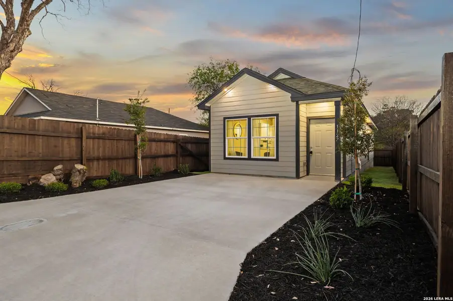 Exterior details and patio area of a home in , San Antonio (Image 2). Exterior details and patio area of a home in , San Antonio (Image 2).
