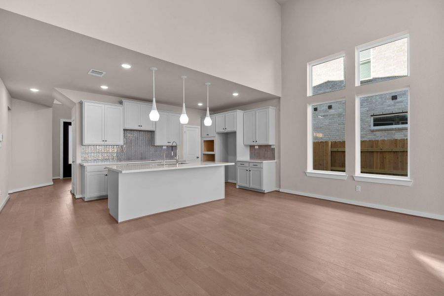 Furnished interior view inside a new home in Elyson 45' & 70', Katy (Image 8). Furnished interior view inside a new home in Elyson 45' & 70', Katy (Image 8).